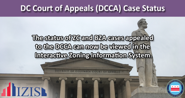 DCCA Status Page