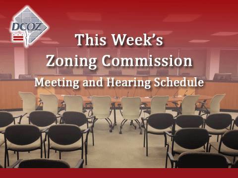 Zoning Commission Meeting and Hearing Schedule