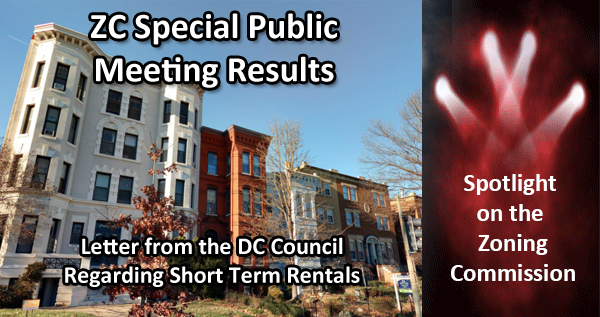 ZC Special Public Meeting Results